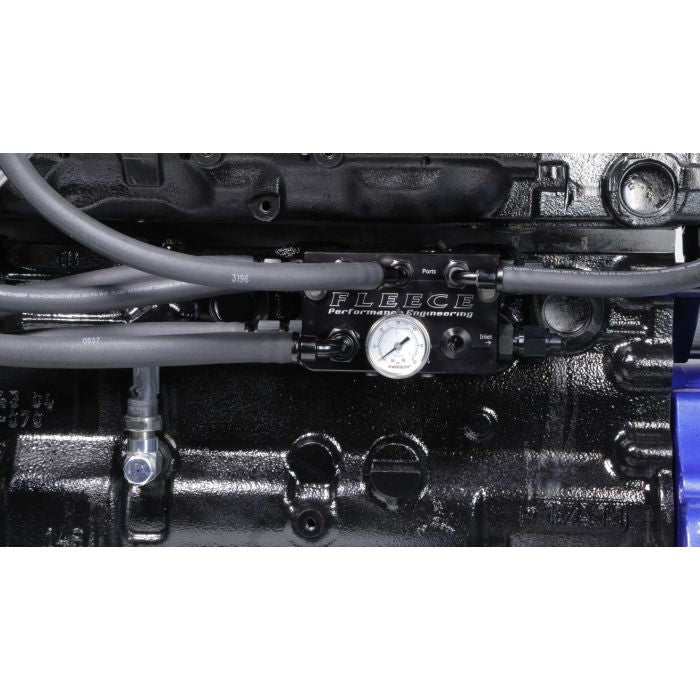 FLEECE PERFORMANCE 2007.5-2018 Cummins Regulated Return Fuel Distribution Block