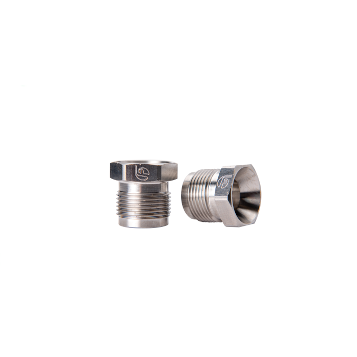 FLEECE PERFORMANCE Stainless Steel Fuel Supply Tube Nuts for 5.9/6.7L Cummins