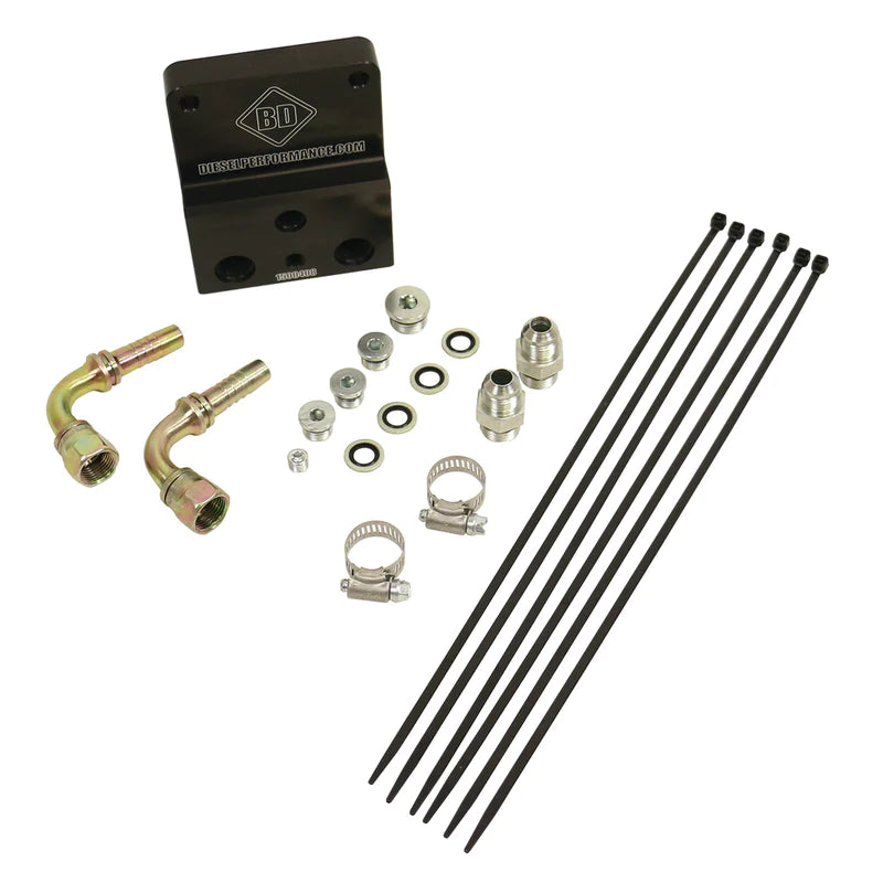 BD DIESEL FUEL DISTRIBUTION BLOCK - DODGE 5.9L/6.7L CUMMINS 2003-2009