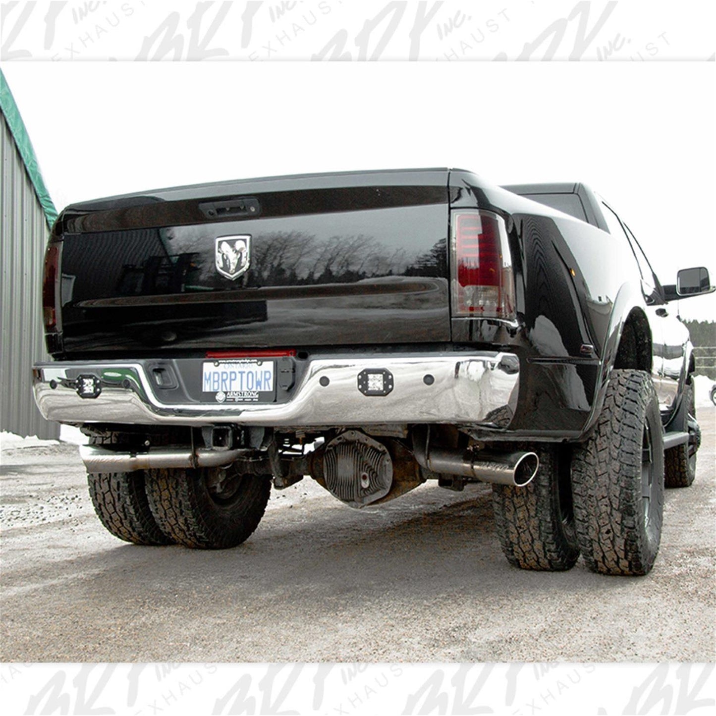 4" Filter Back Cool Duals Aluminized Cummins 6.7L (All excl. CC/SB) (Leaf Spring) 2013 - 2022