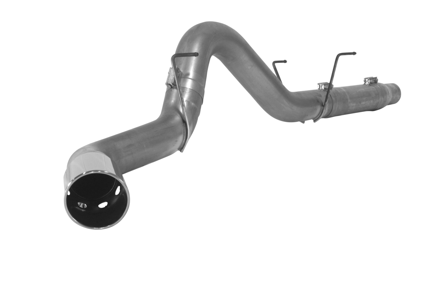 2007.5-2009 DPF BACK EXHAUST ALUMINIZED