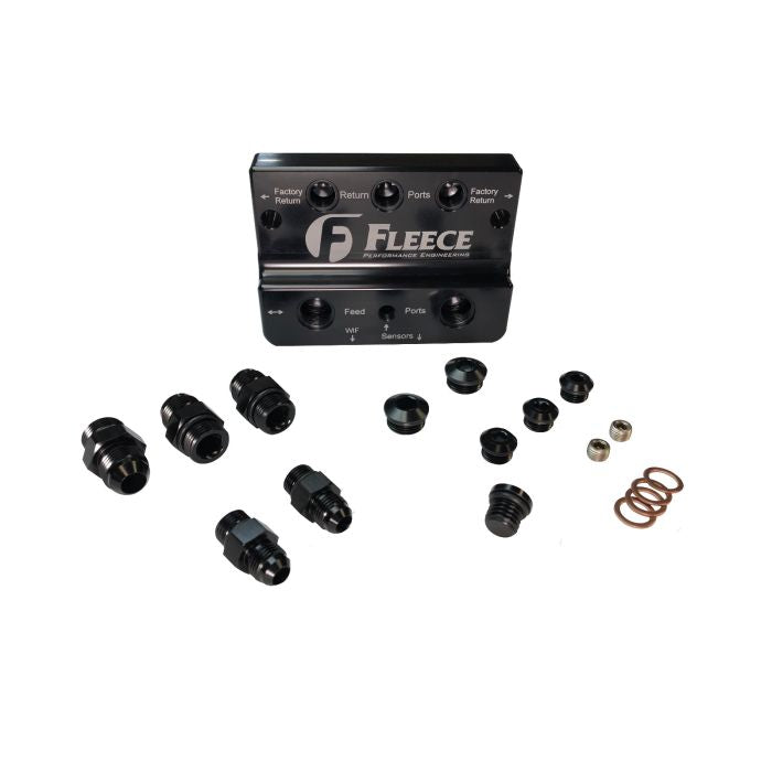 FLEECE PERFORMANCE 2010-2018 - 4th Gen Cummins Fuel Distribution Block