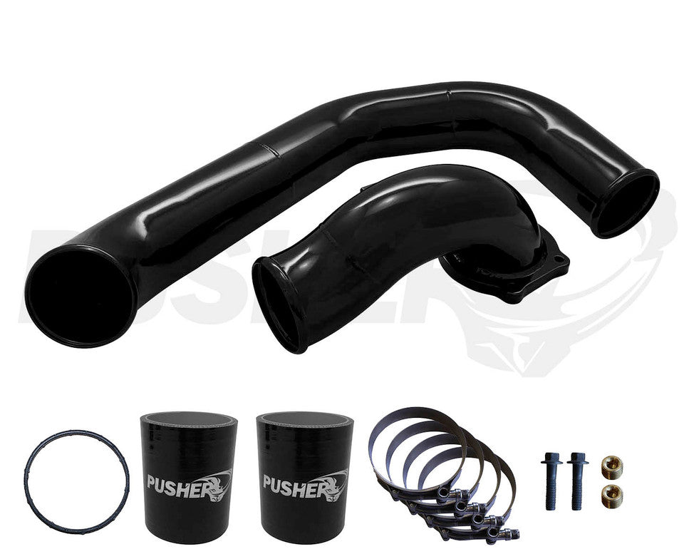 Pusher 3" Passenger Side Charge Tube for 2008-2010 Ford F250/350 6.4L Powerstroke