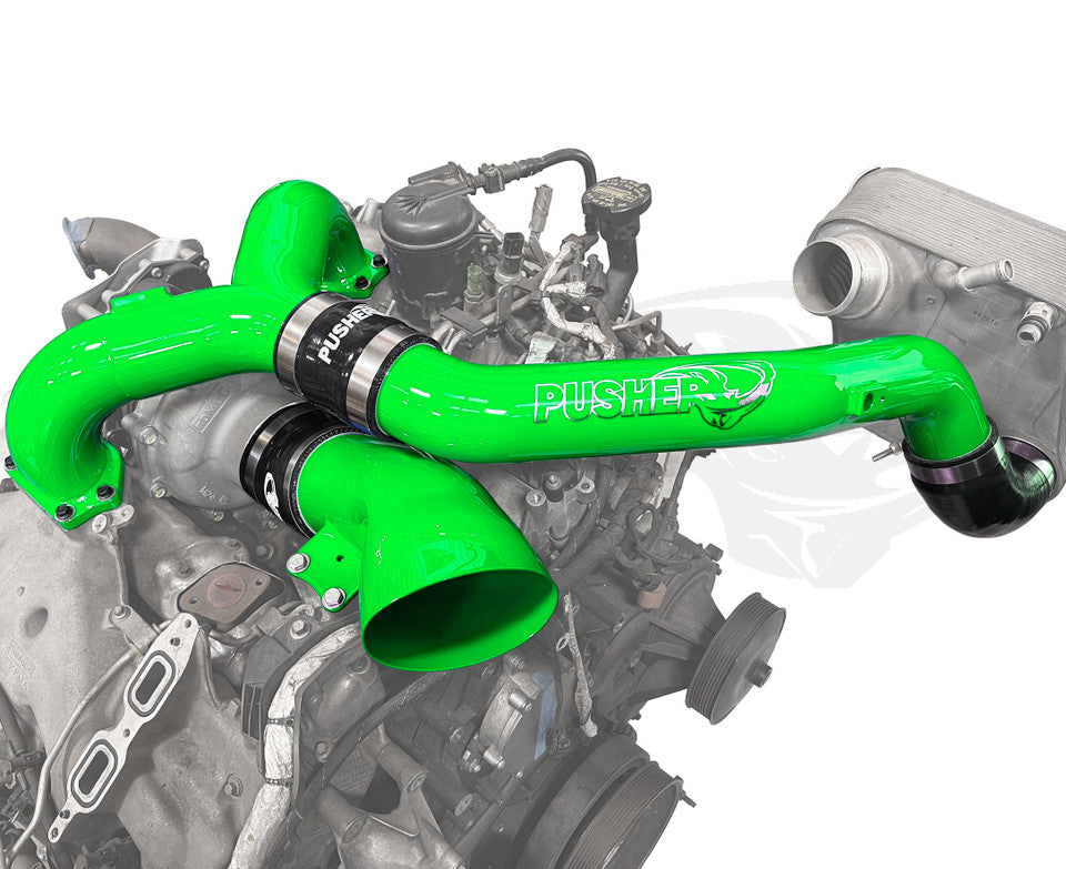 Pusher Intake System with Turbo Inlet for 2020-2022 Ford F250/350 6.7L Powerstr