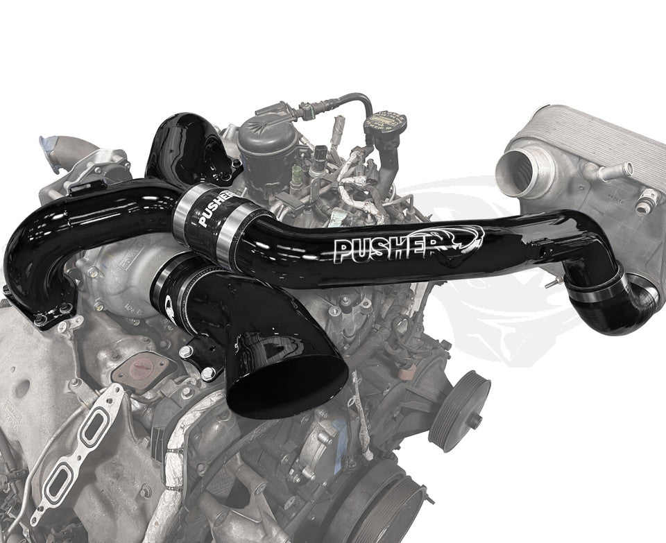 Pusher Intake System with Turbo Inlet for 2020-2022 Ford F250/350 6.7L Powerstr