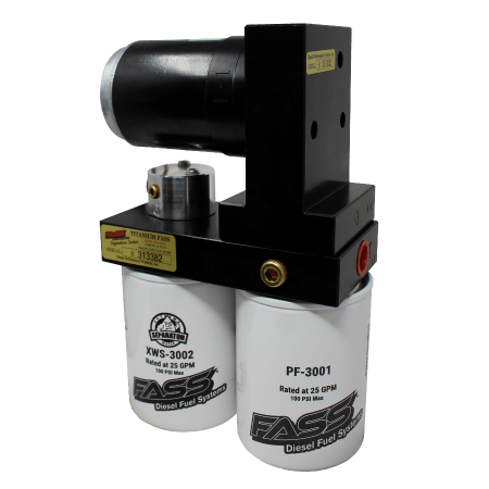 FASS Titanium Signature Series Diesel Fuel System 100GPH (8-10 PSI), GM Duramax 6.6L 2015-2016, Stock-600hp