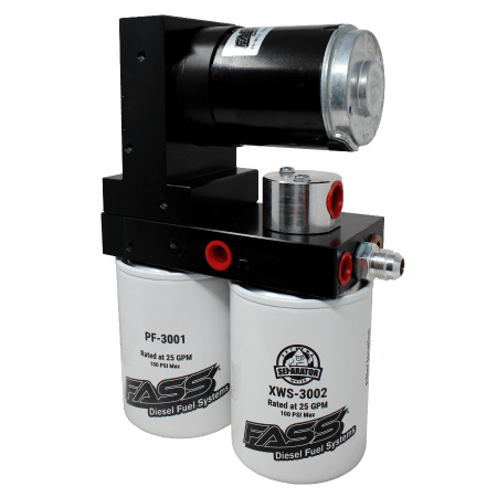 FASS Titanium Signature Series Diesel Fuel System 100GPH (8-10 PSI), GM Duramax 6.6L 2015-2016, Stock-600hp
