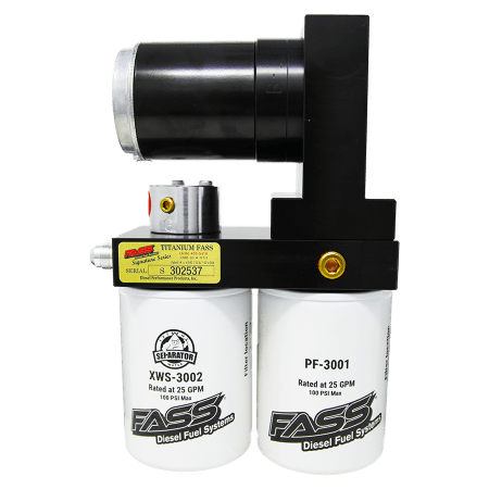 FASS Titanium Signature Series Diesel Fuel System 100GPH (8-10 PSI), GM Duramax 6.6L 2015-2016, Stock-600hp