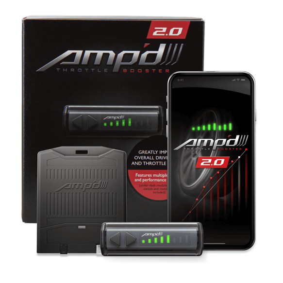 AMP'D 2.0 THROTTLE BOOSTER W/ BLUETOOTH SWITCH